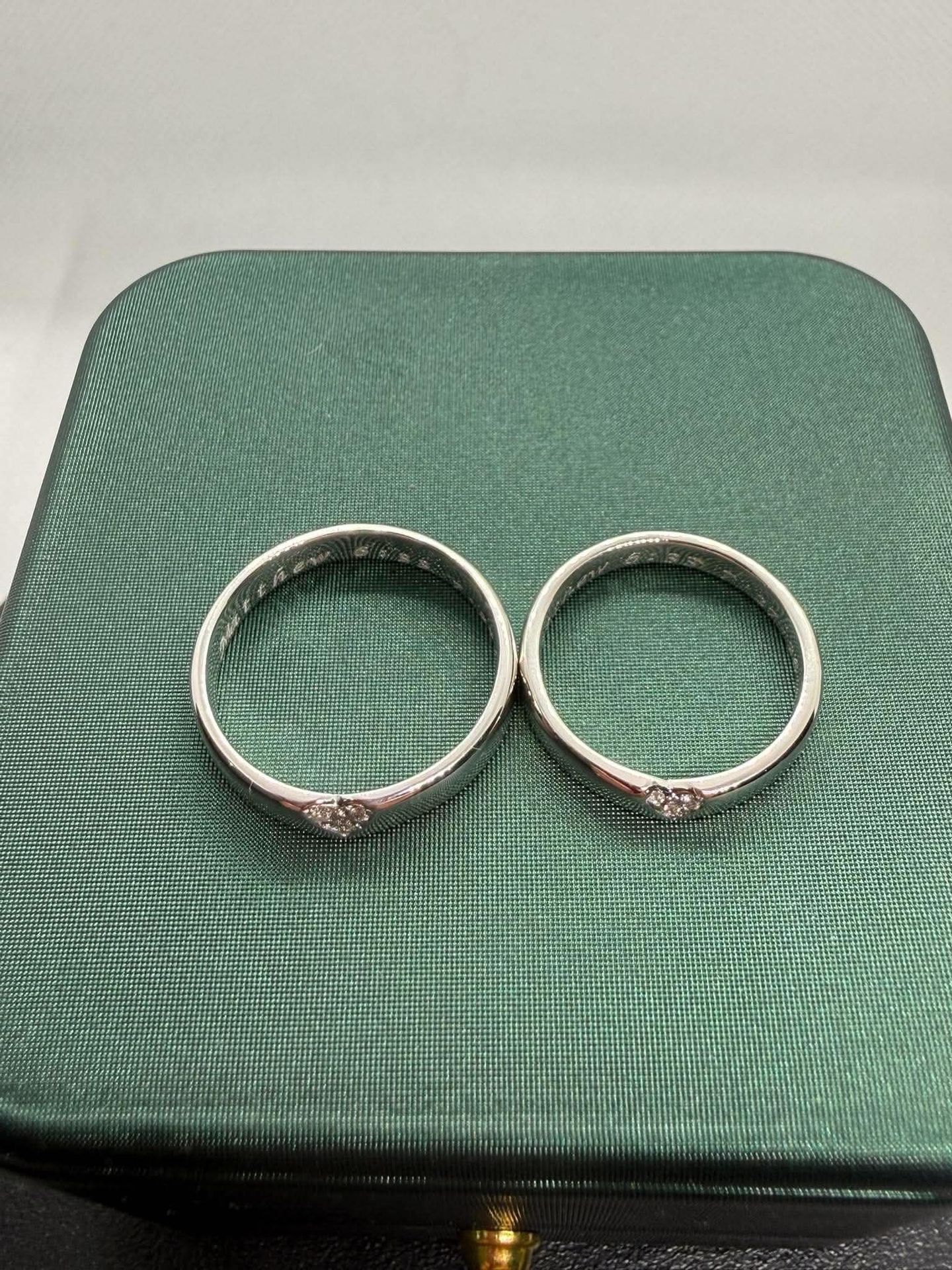 Silver rings in our box