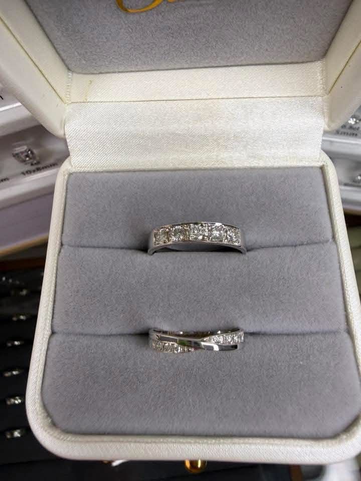 Silver rings in our box