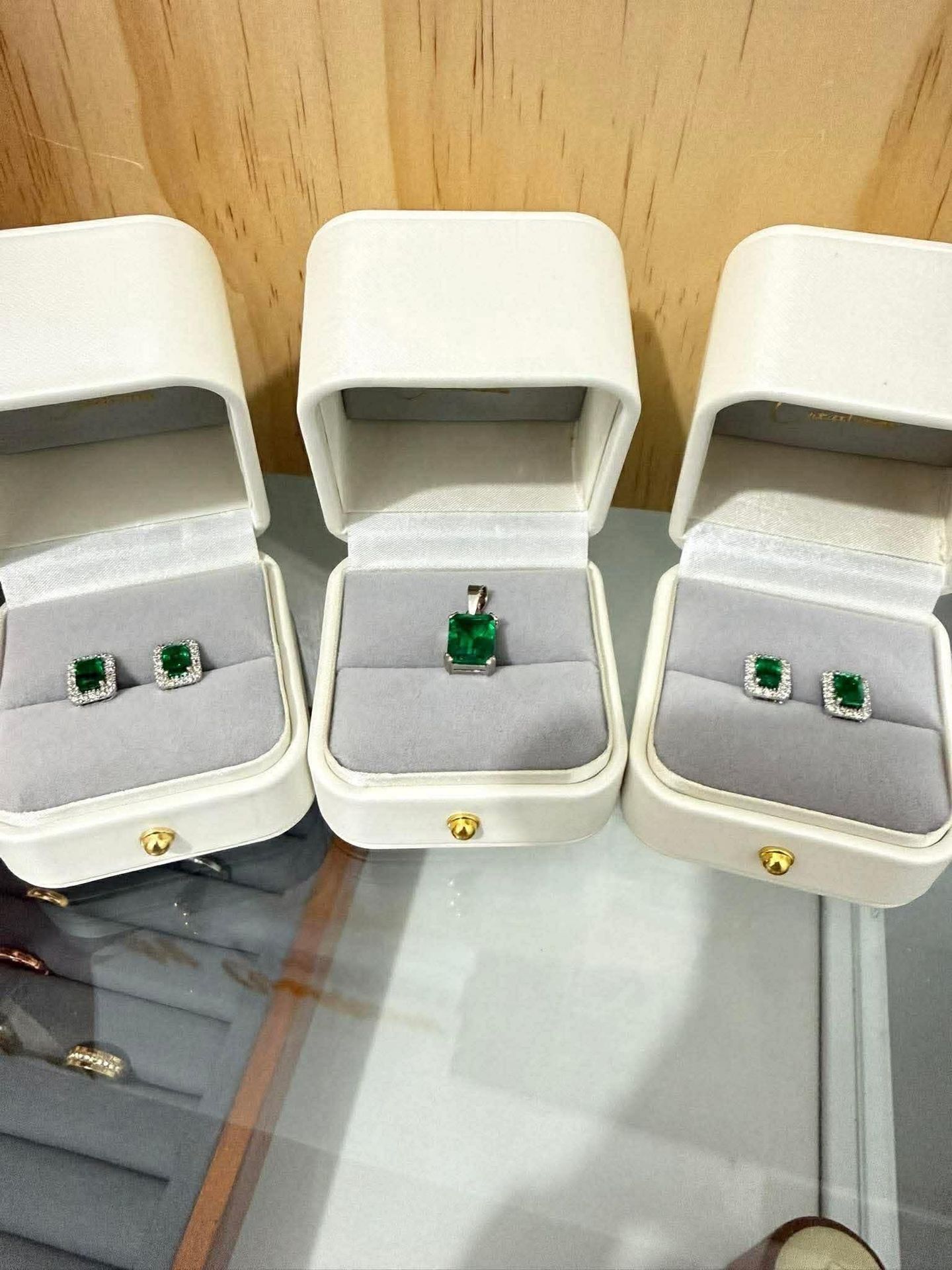 Rings ready for collection