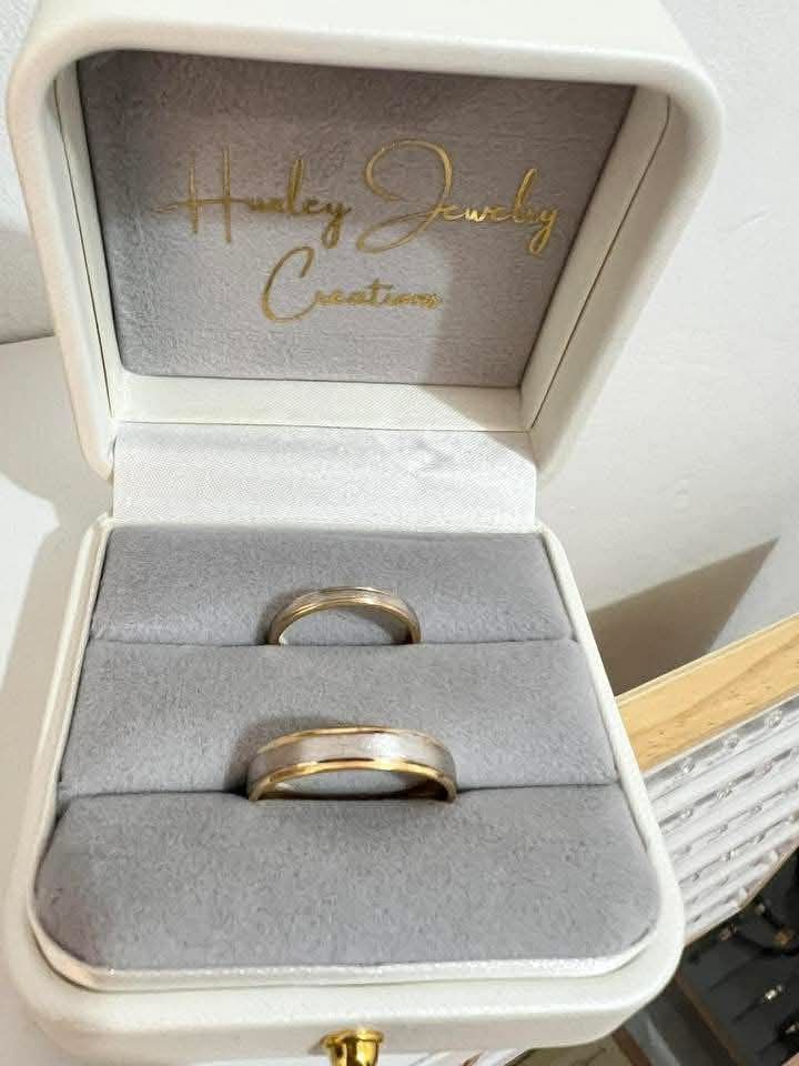 Gold rings in our box